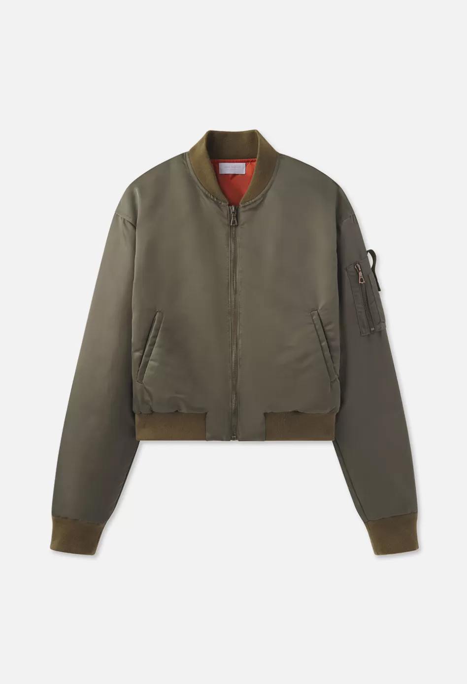 Outlet JOHN ELLIOTT Hunter Cropped Bomber Olive