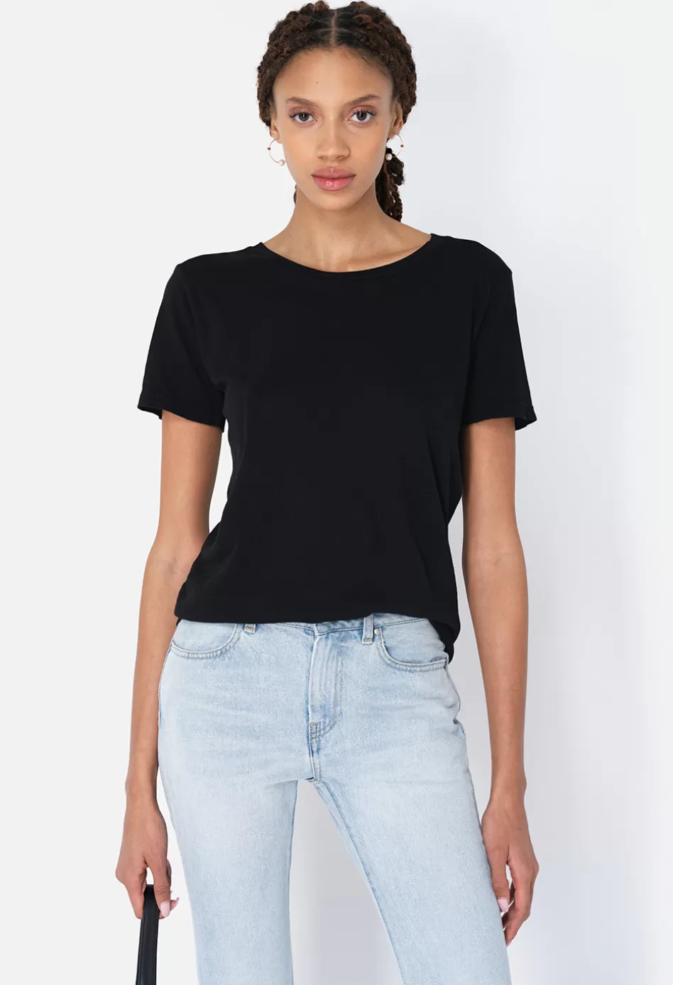 Outlet JOHN ELLIOTT Jersey Vintage Tee Black