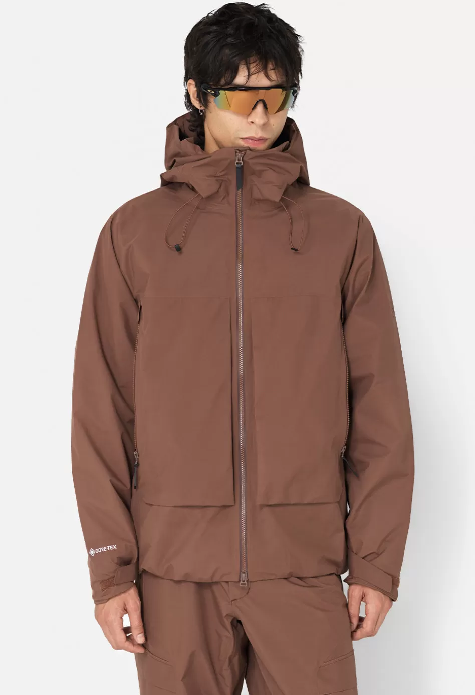 Cheap JOHN ELLIOTT X DESCENTE ALLTERRAIN SHELL JACKET Chocolate