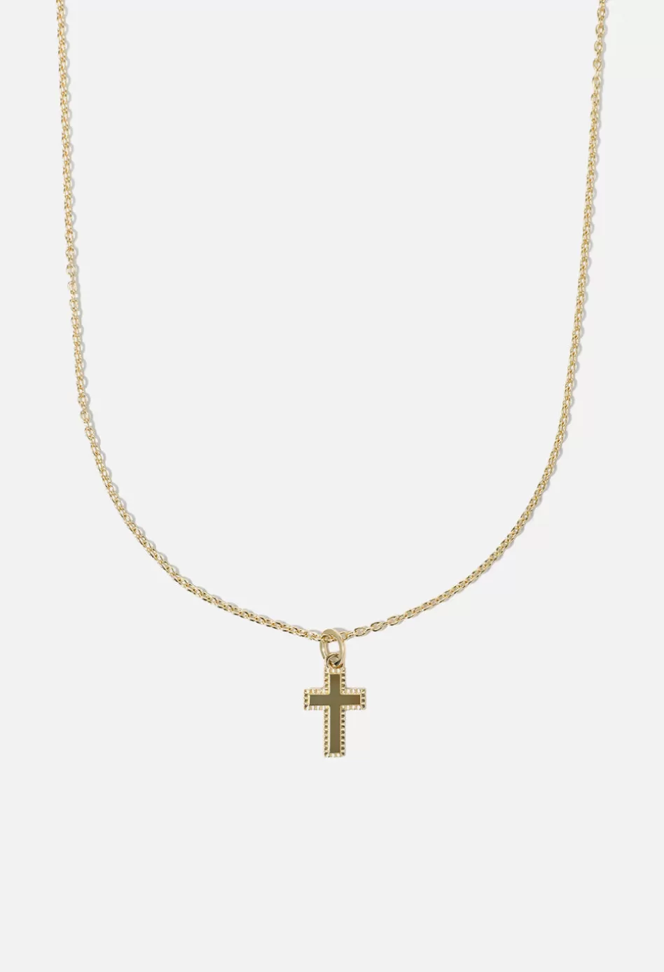 Online JOHN ELLIOTT X M.A.R.S Cross Pendant Necklace Gold