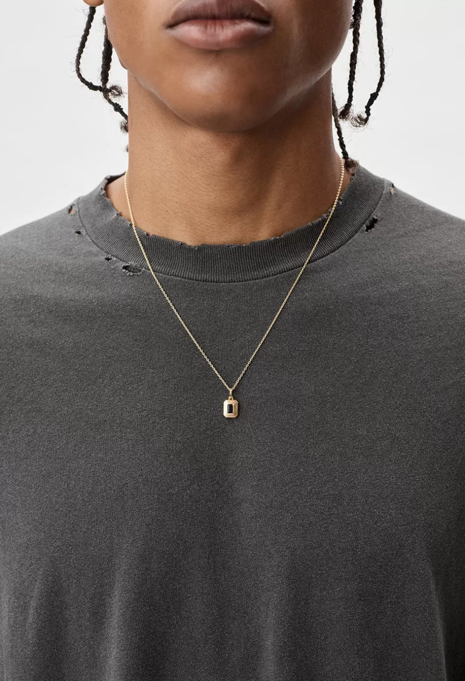 Online JOHN ELLIOTT X M.A.R.S Pendant Necklace GoldXOnyx