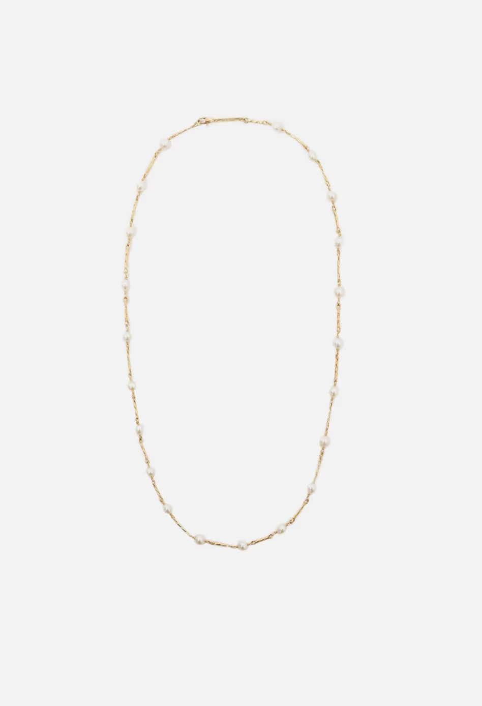 Store JOHN ELLIOTT X M.A.R.S Twist Link X Pearl Necklace Gold