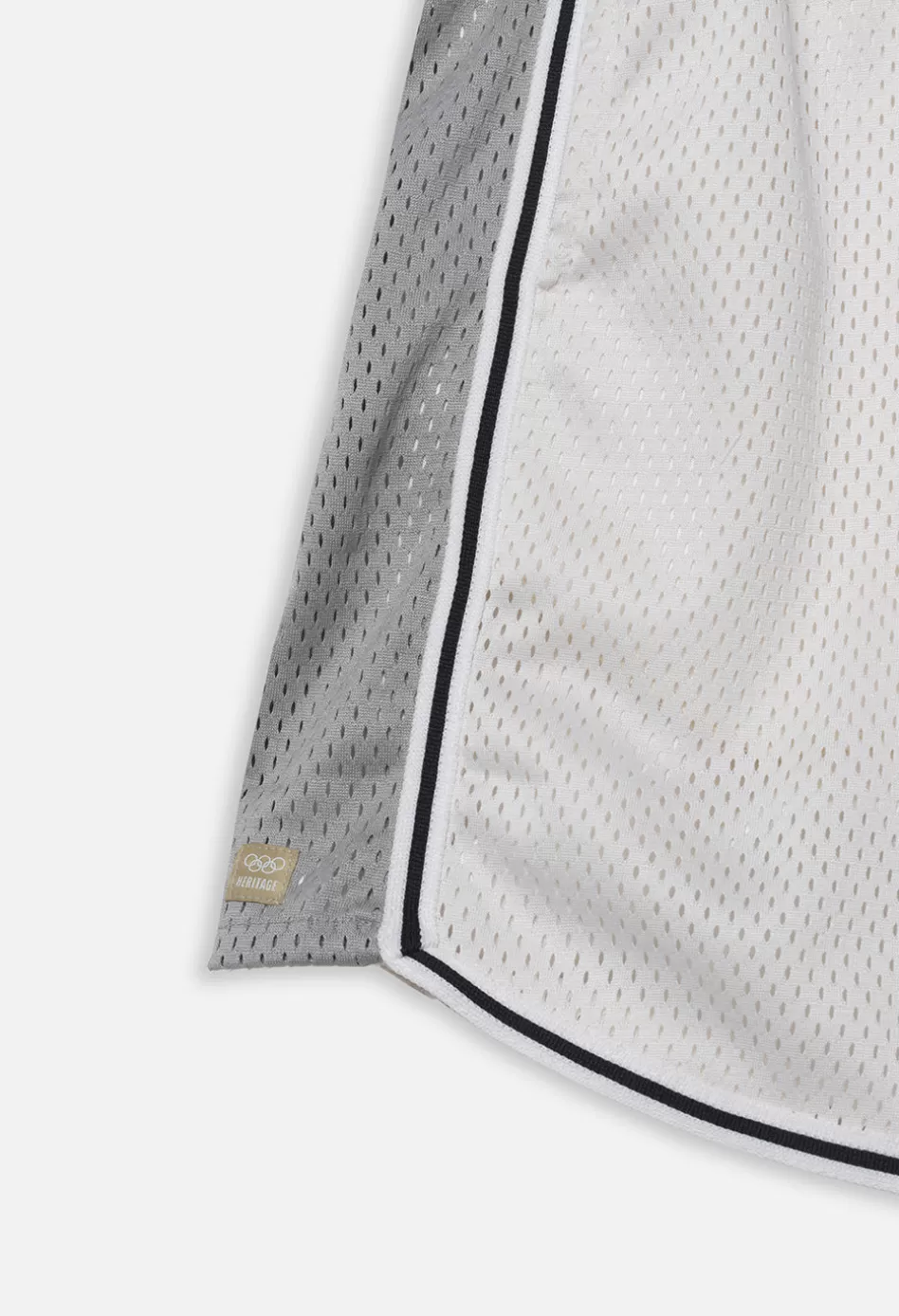 Discount JOHN ELLIOTT x Olympic Heritage Los Angeles Shorts WhitexGrey