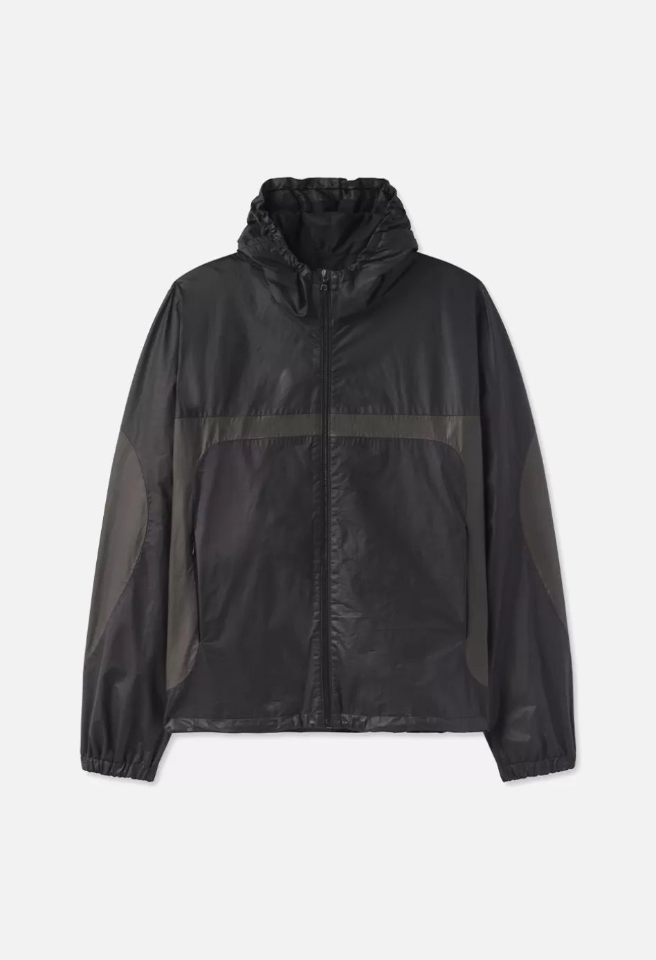 Cheap JOHN ELLIOTT Leather Adapt Anorak PaneledCharcoal