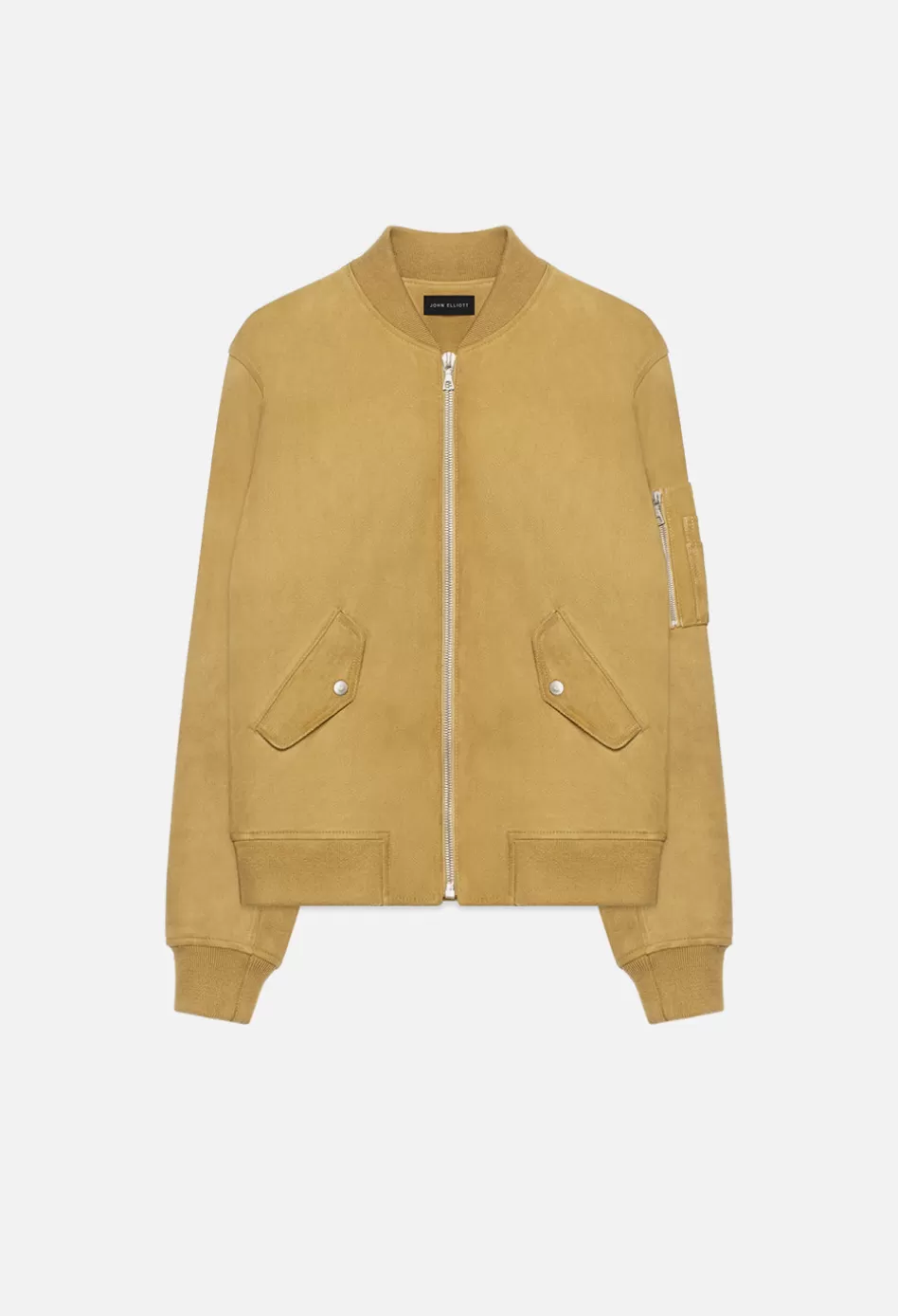 Flash Sale JOHN ELLIOTT Leather Bogota Bomber TanSuede