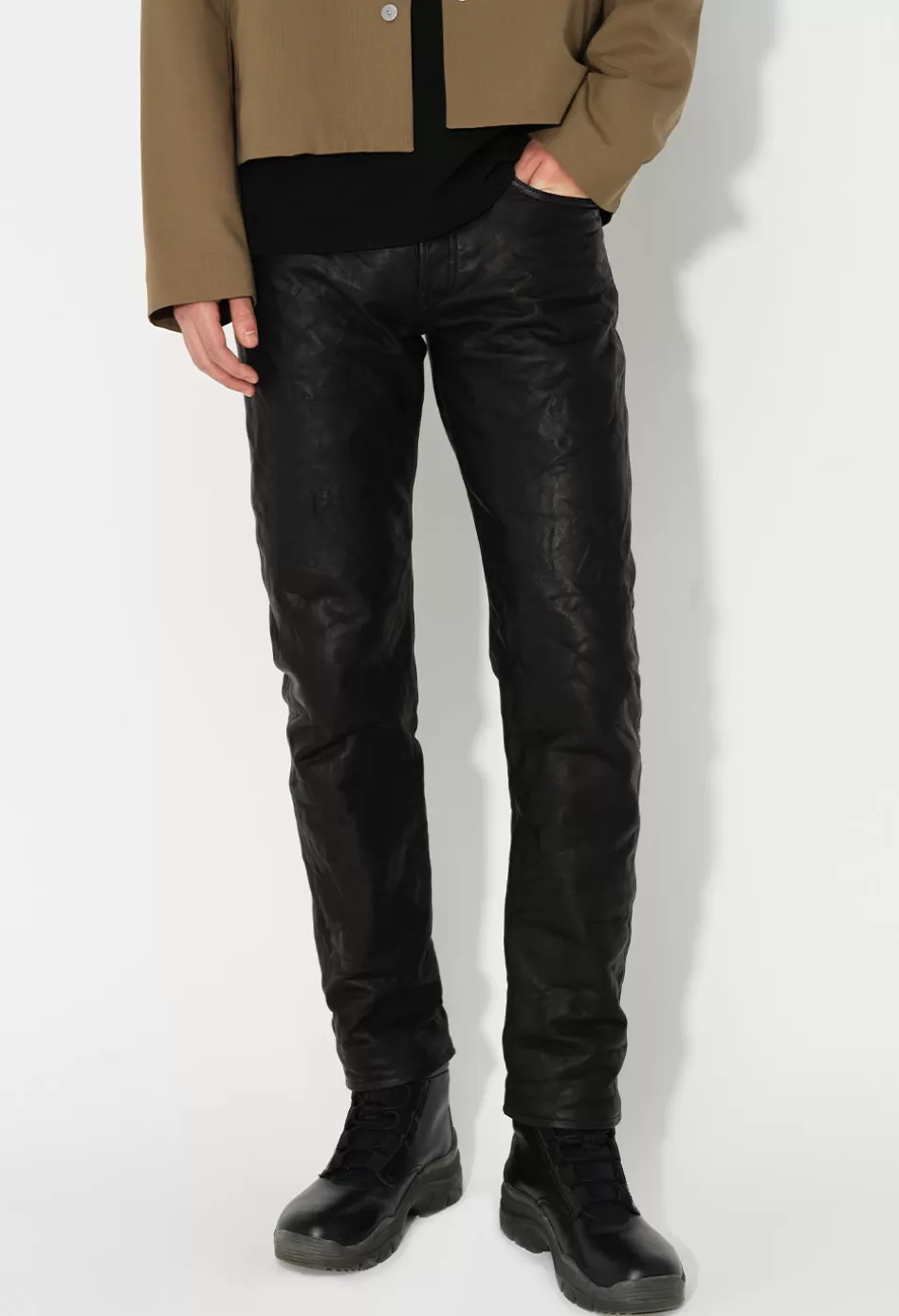 Flash Sale JOHN ELLIOTT Leather Daze Black