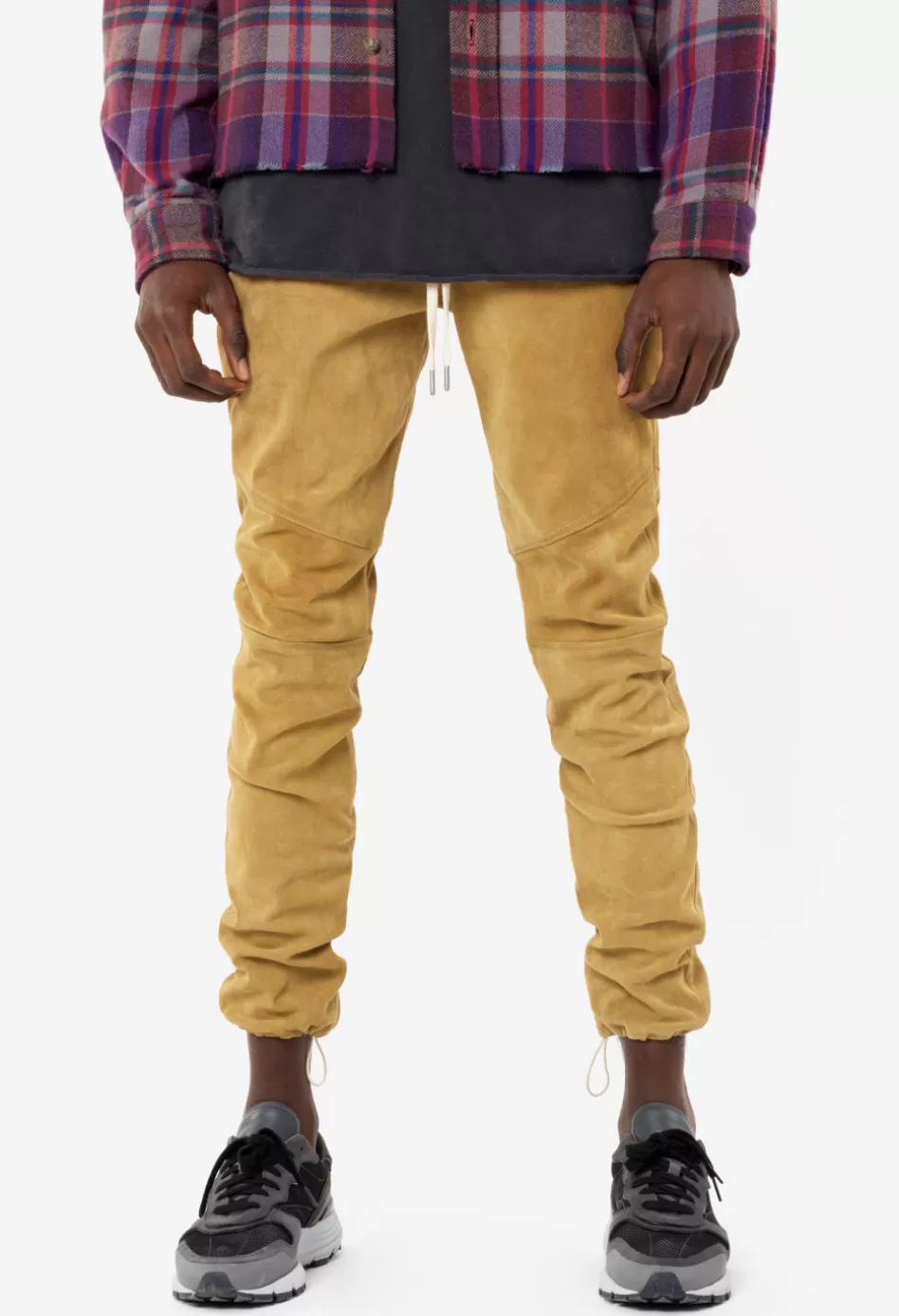 Online JOHN ELLIOTT Leather Escobar Pants TanSuede