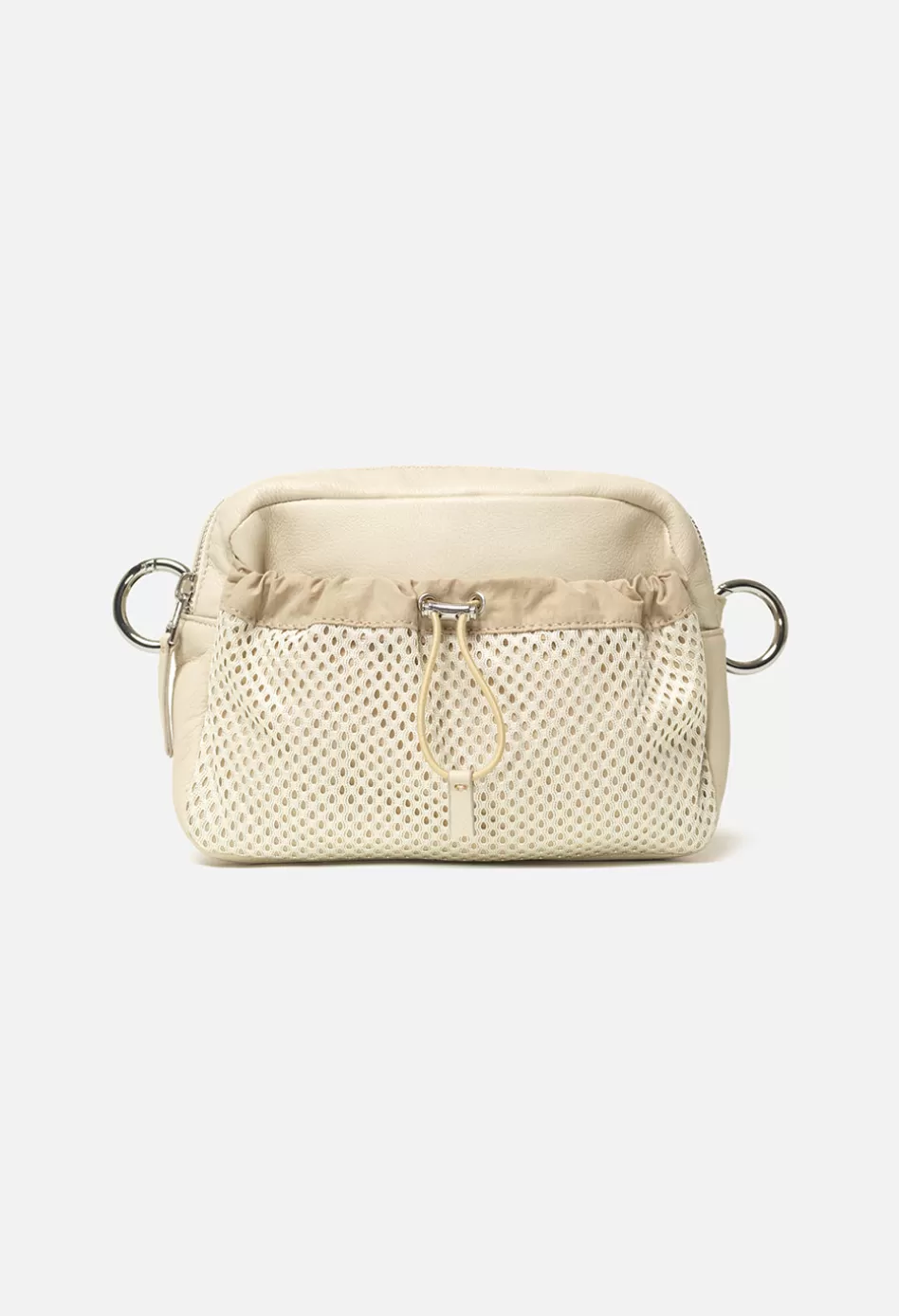 Store JOHN ELLIOTT Leather Modular Toiletry Bag Ivory