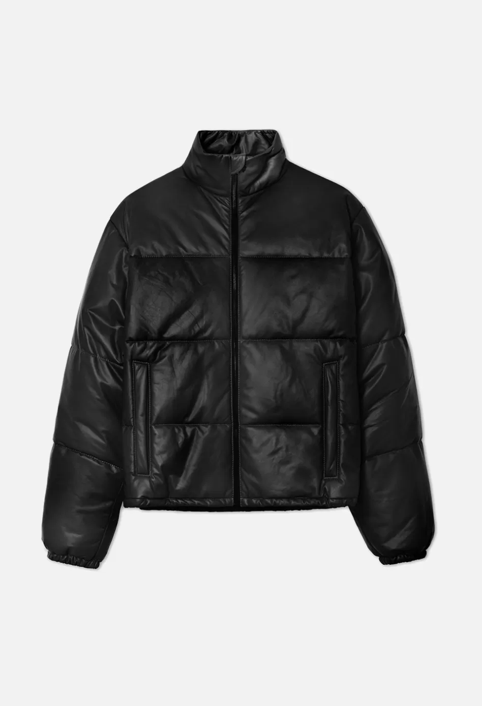 Flash Sale JOHN ELLIOTT Leather Pico Puffer Black