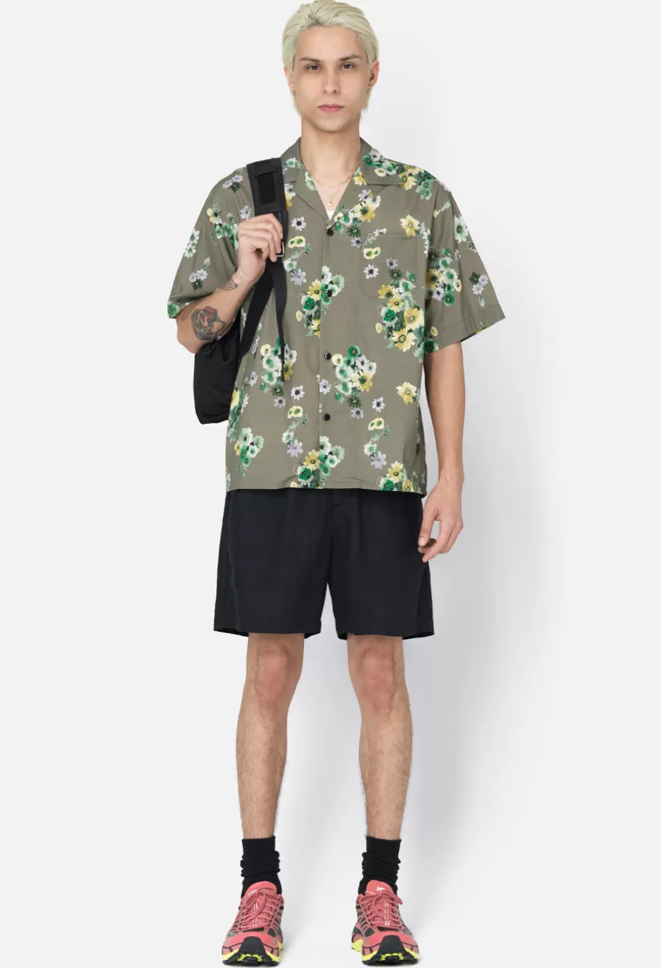 Cheap JOHN ELLIOTT Linen Easy Short Black