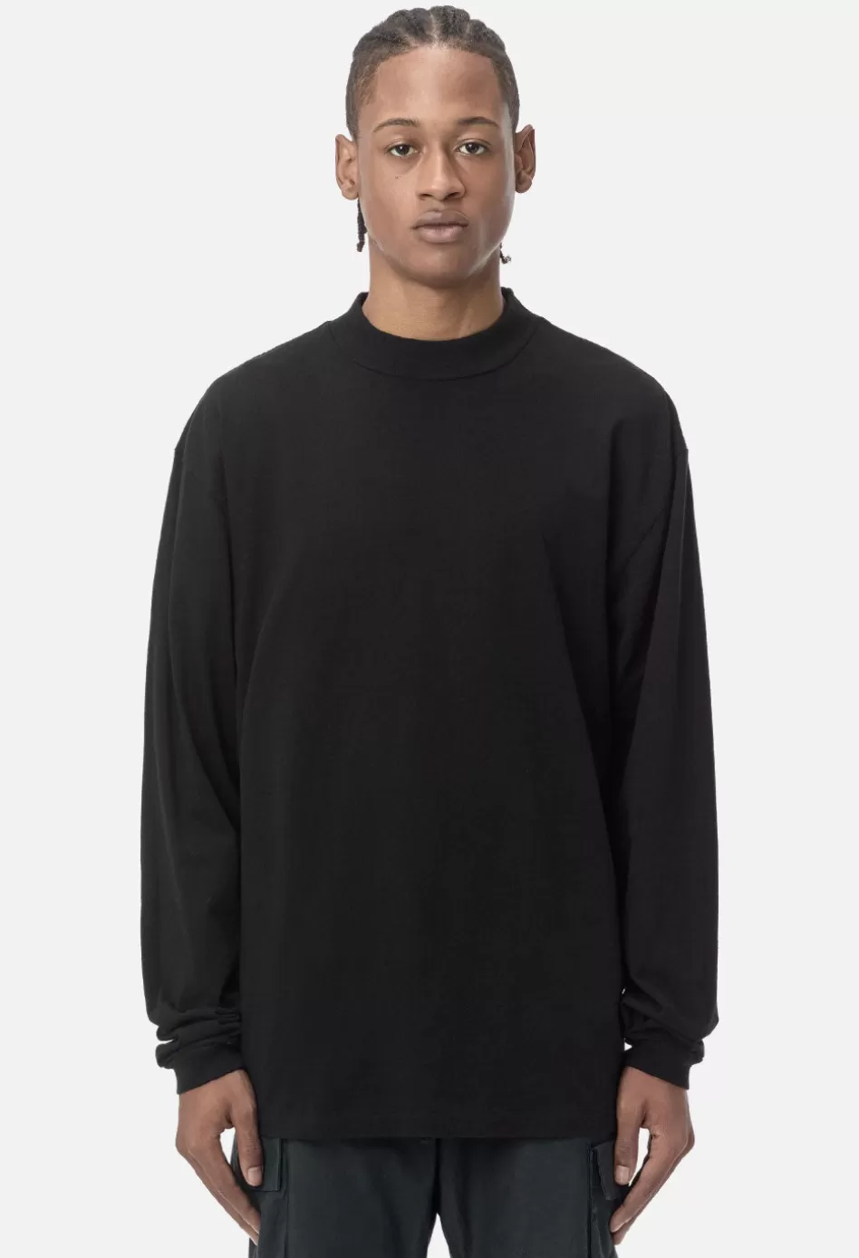 Store JOHN ELLIOTT 900 LS Mock Tee Black