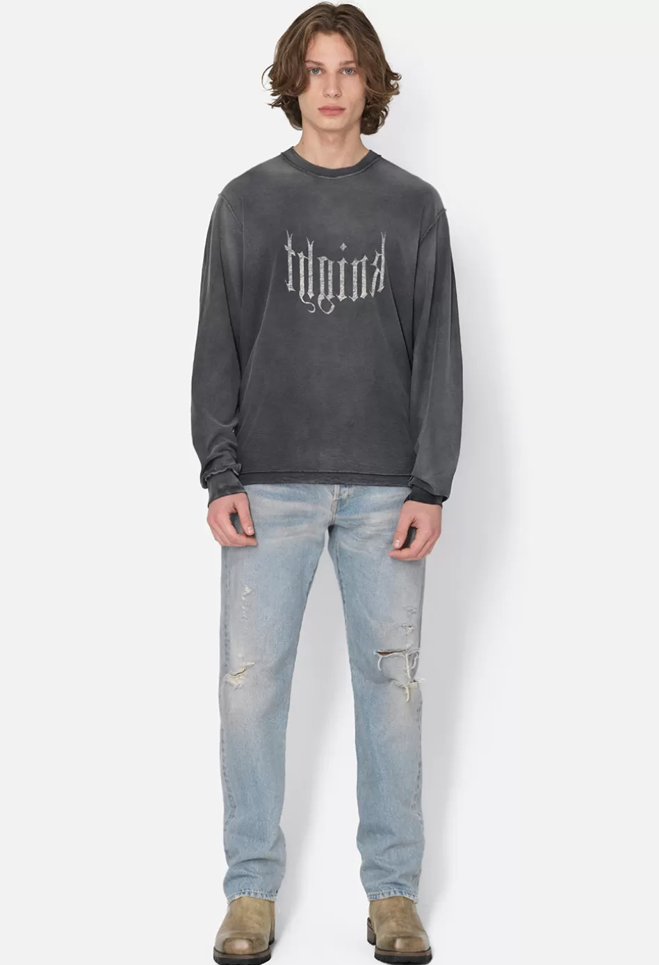 Cheap JOHN ELLIOTT LS Rush Tee Knight