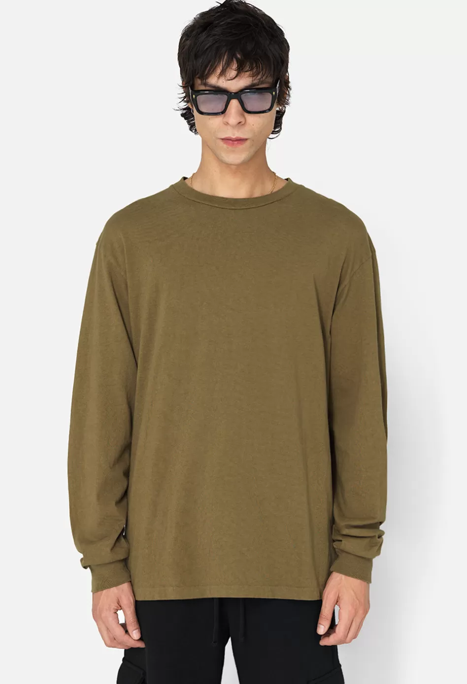 Fashion JOHN ELLIOTT Ls University Tee Lieutenant