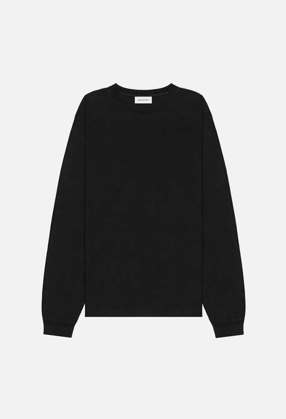 Discount JOHN ELLIOTT LS University Tee Black