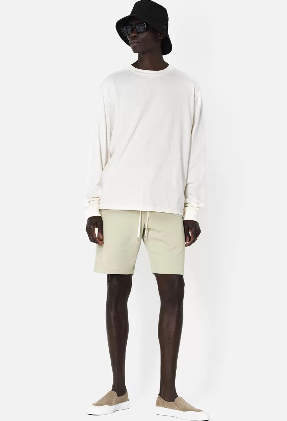 Outlet JOHN ELLIOTT Ls University Tee Salt