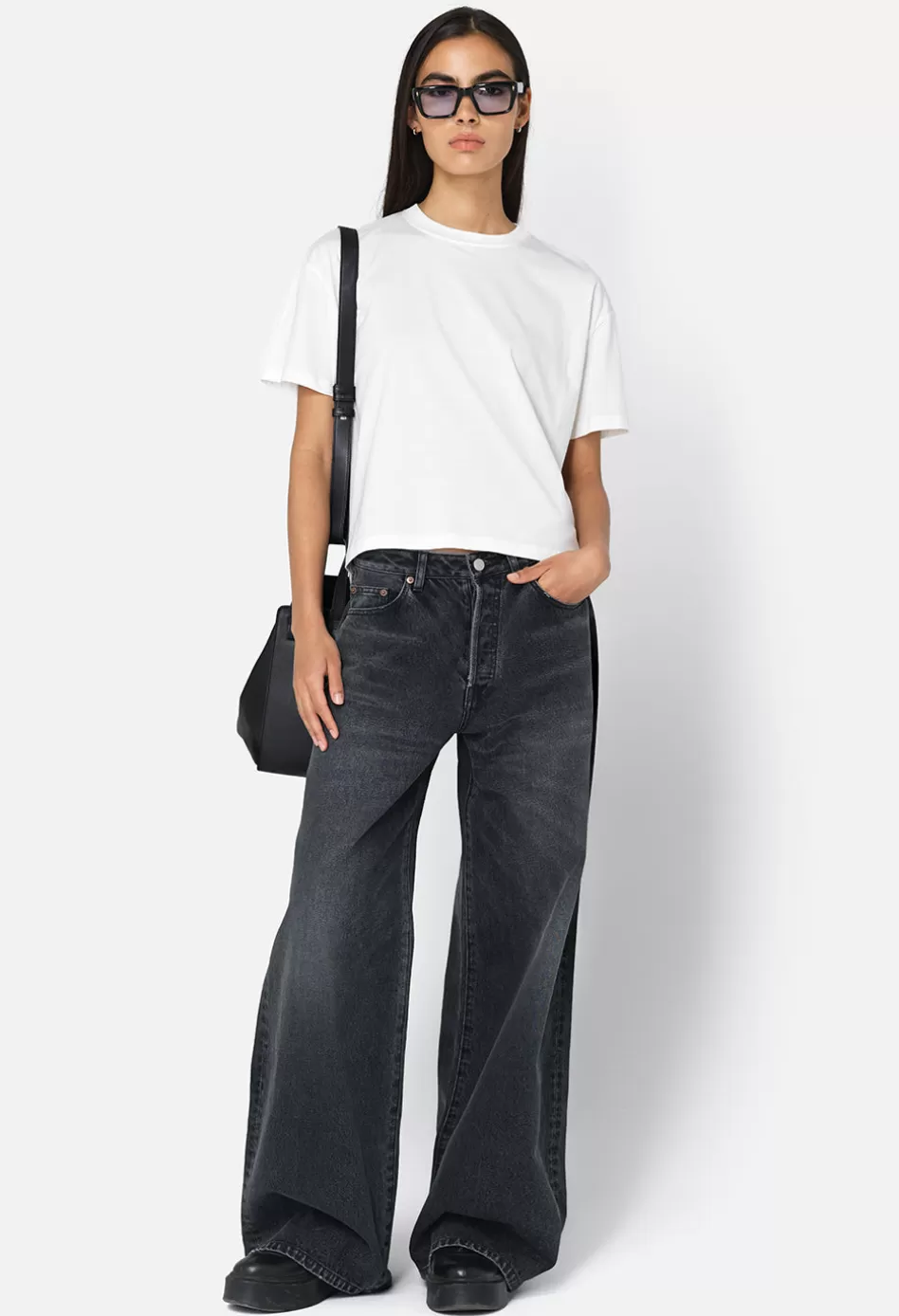 Outlet JOHN ELLIOTT Nova Mid Rise Wide Cinder