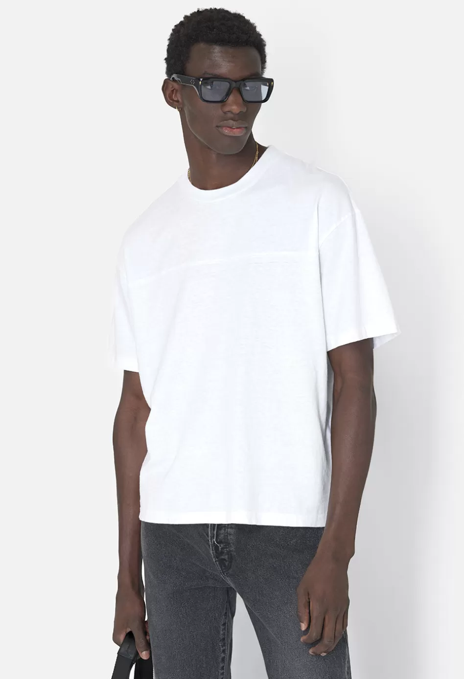 Cheap JOHN ELLIOTT Omaha Tee White