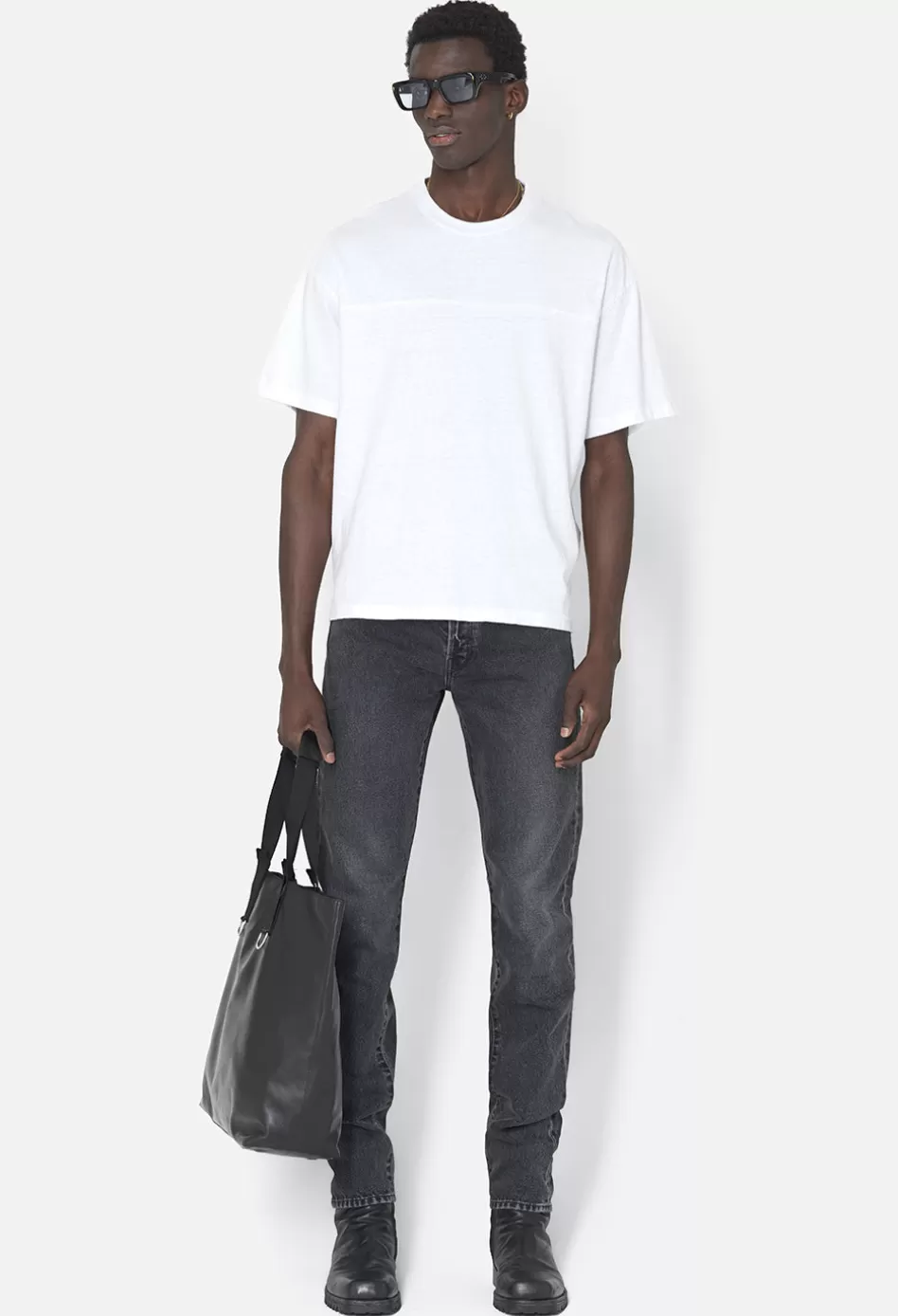 Cheap JOHN ELLIOTT Omaha Tee White