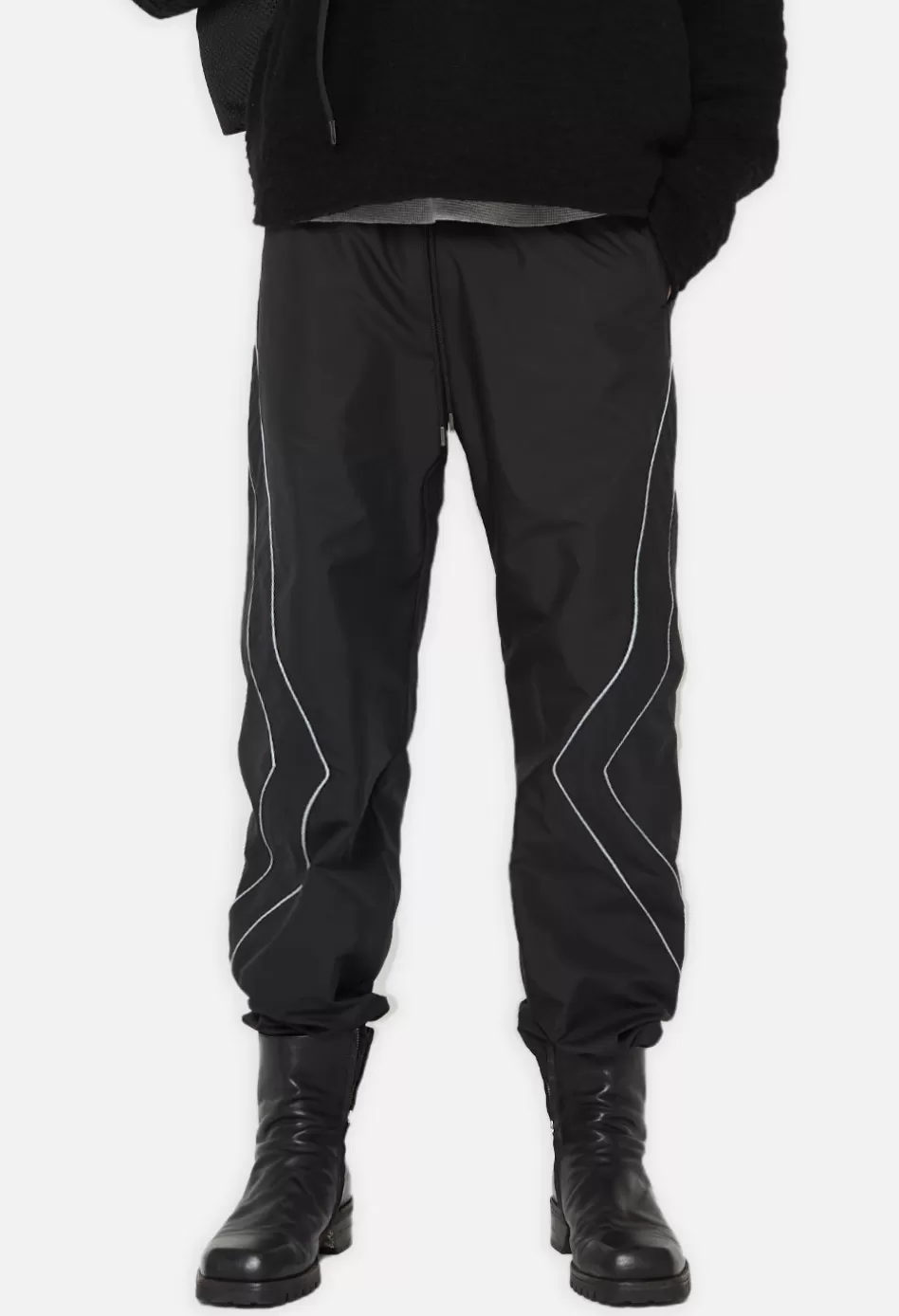 Cheap JOHN ELLIOTT Paneled Nylon Pant Black