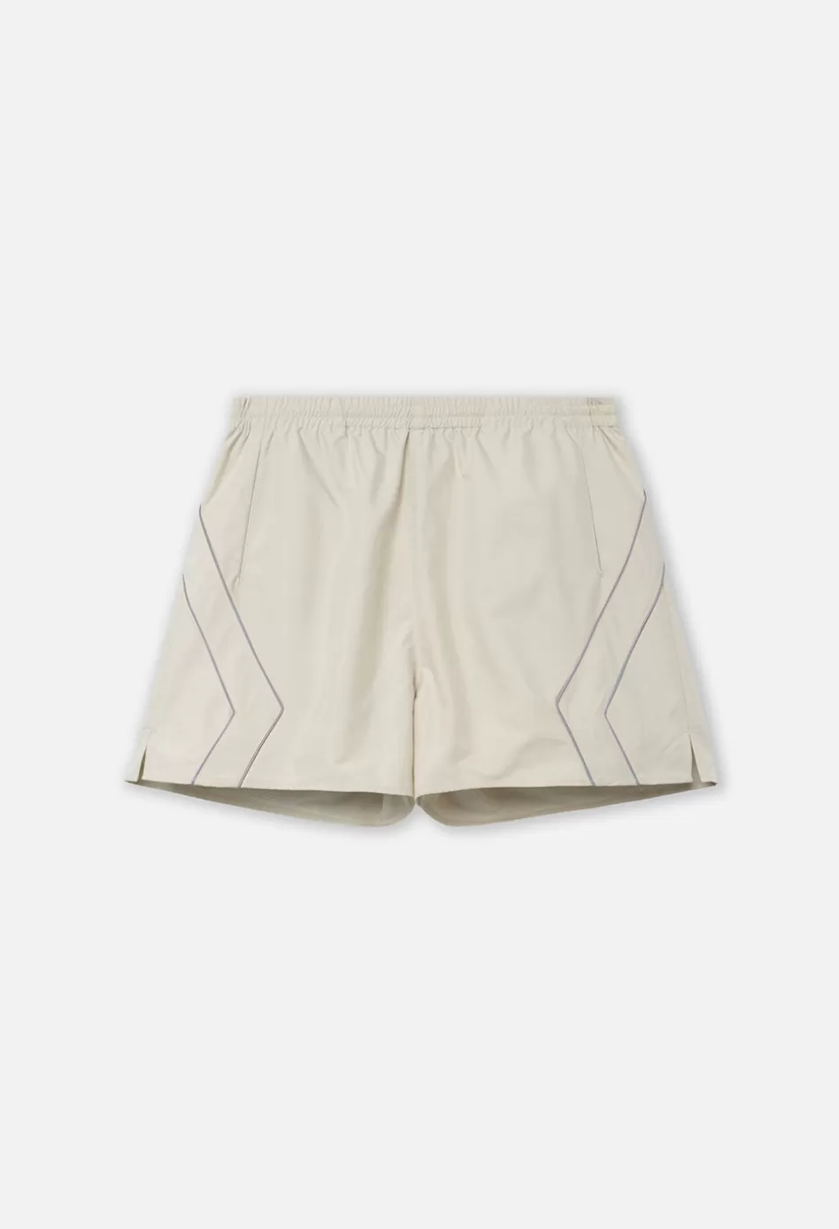 Fashion JOHN ELLIOTT Paneled Nylon Shorts Ivory