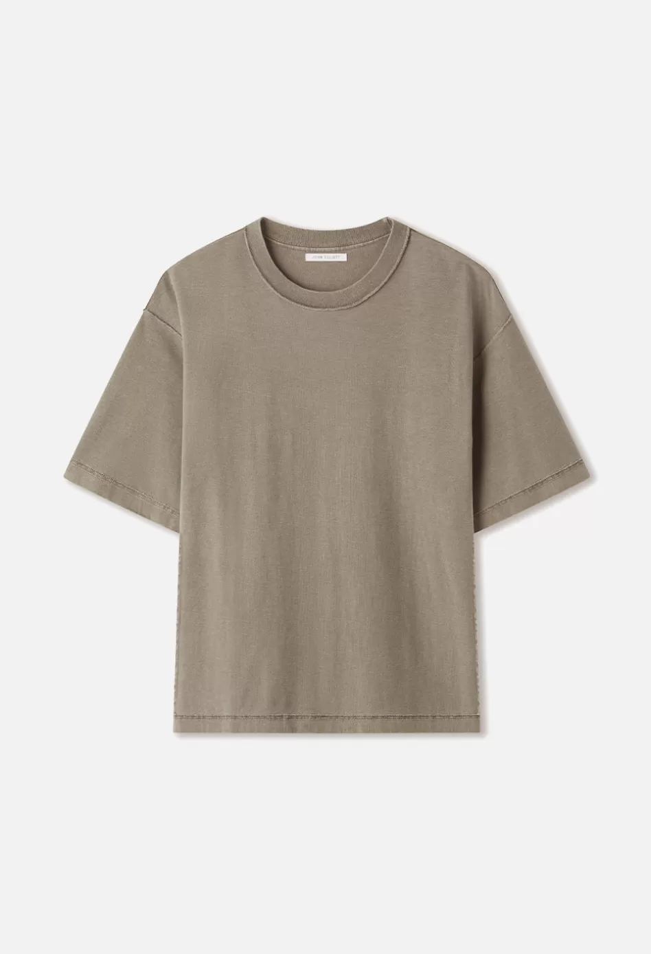 Cheap JOHN ELLIOTT Reversed Cropped Tee WashedOak