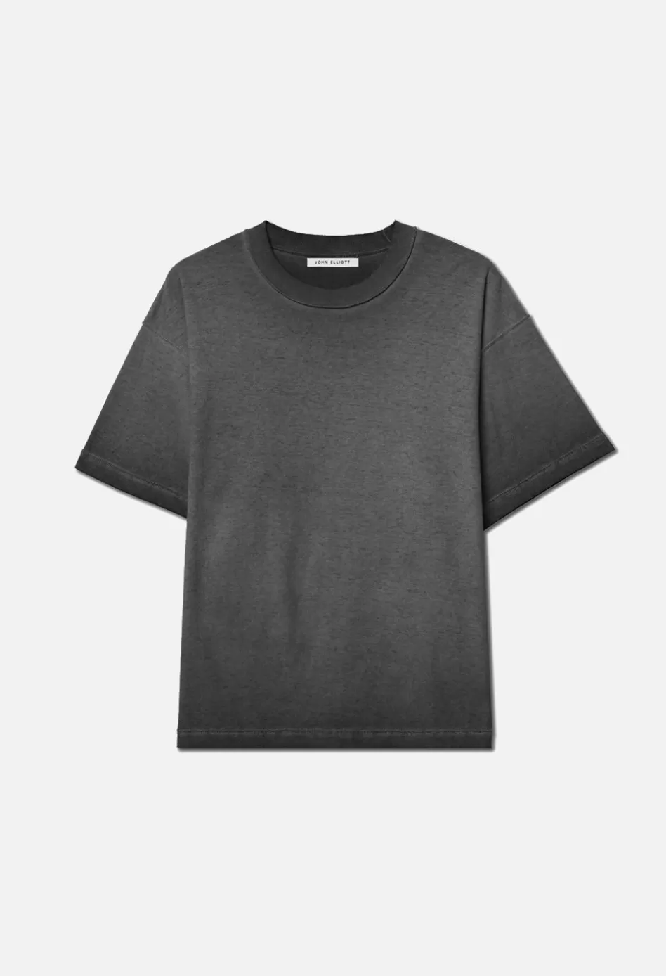 Fashion JOHN ELLIOTT Reversed Cropped Tee OilWashBlack