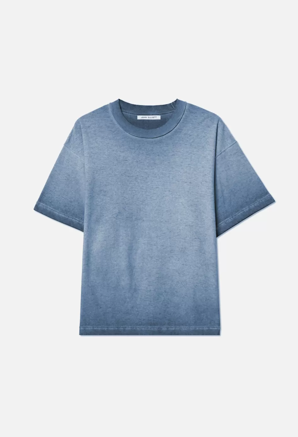 Hot JOHN ELLIOTT Reversed Cropped Tee OilWashNavy