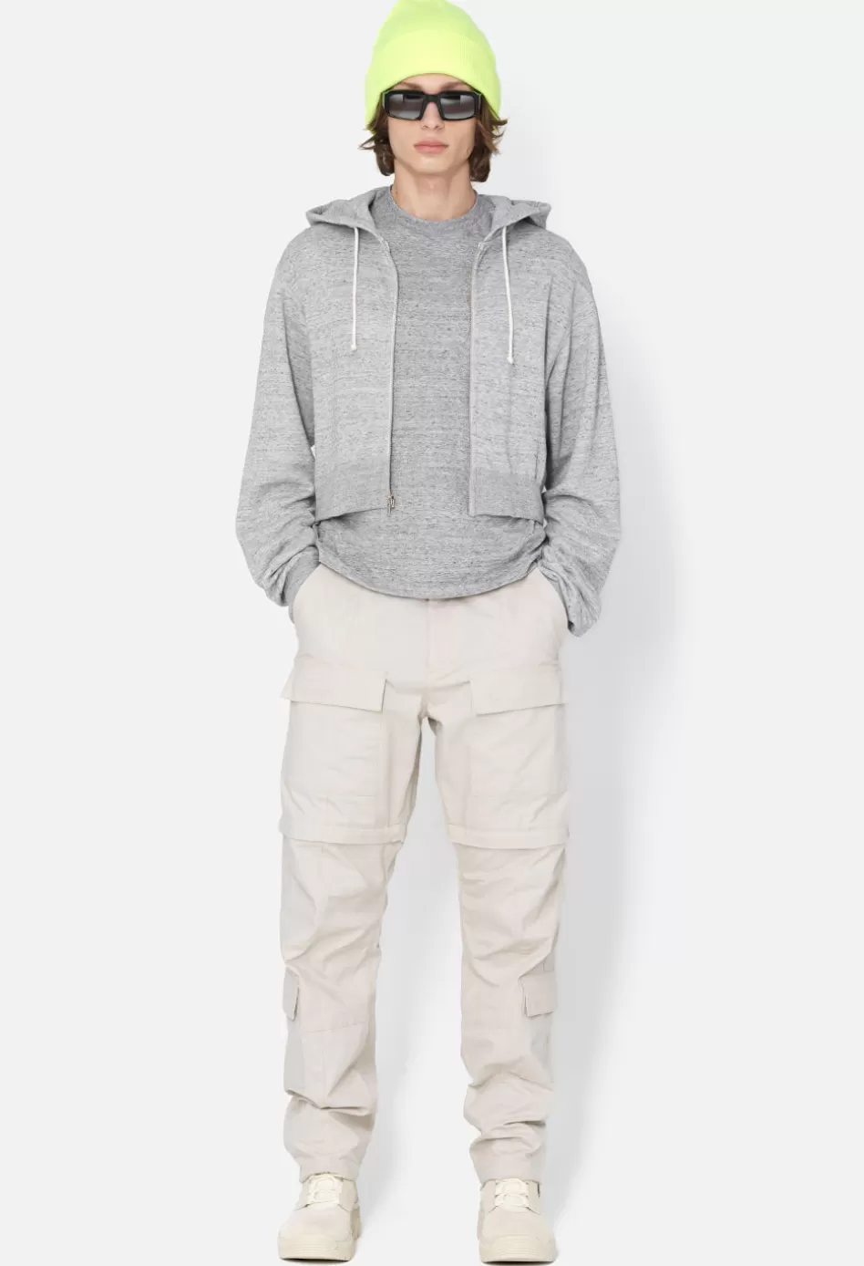 Cheap JOHN ELLIOTT Rip Stop Zip Cargo Pant Tan