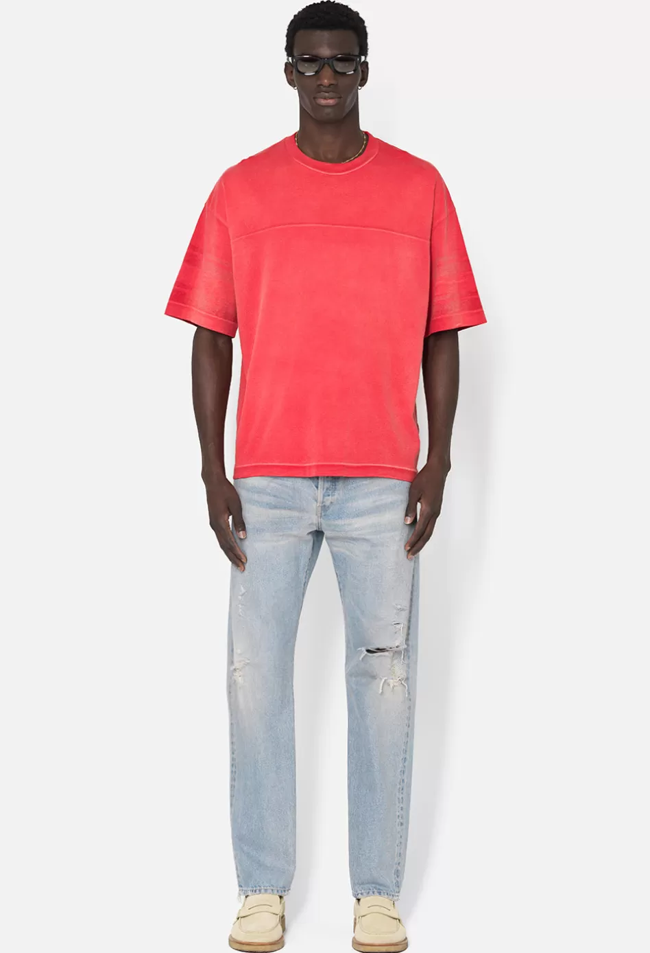 Outlet JOHN ELLIOTT Rush Practice Tee Cardinal