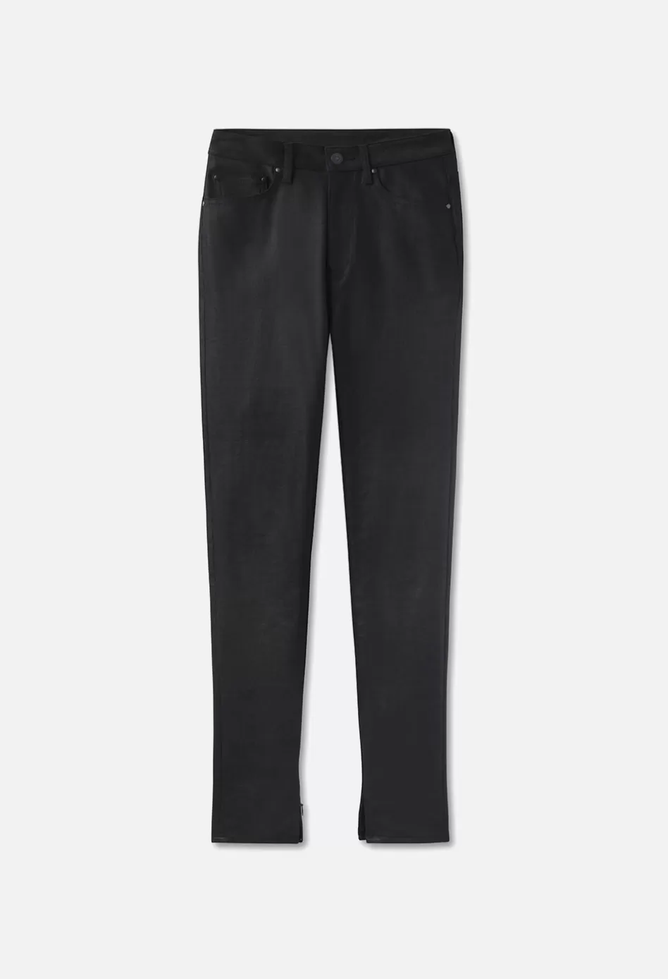 Shop JOHN ELLIOTT Ryder Hi Rise Skinny CoatedBlack