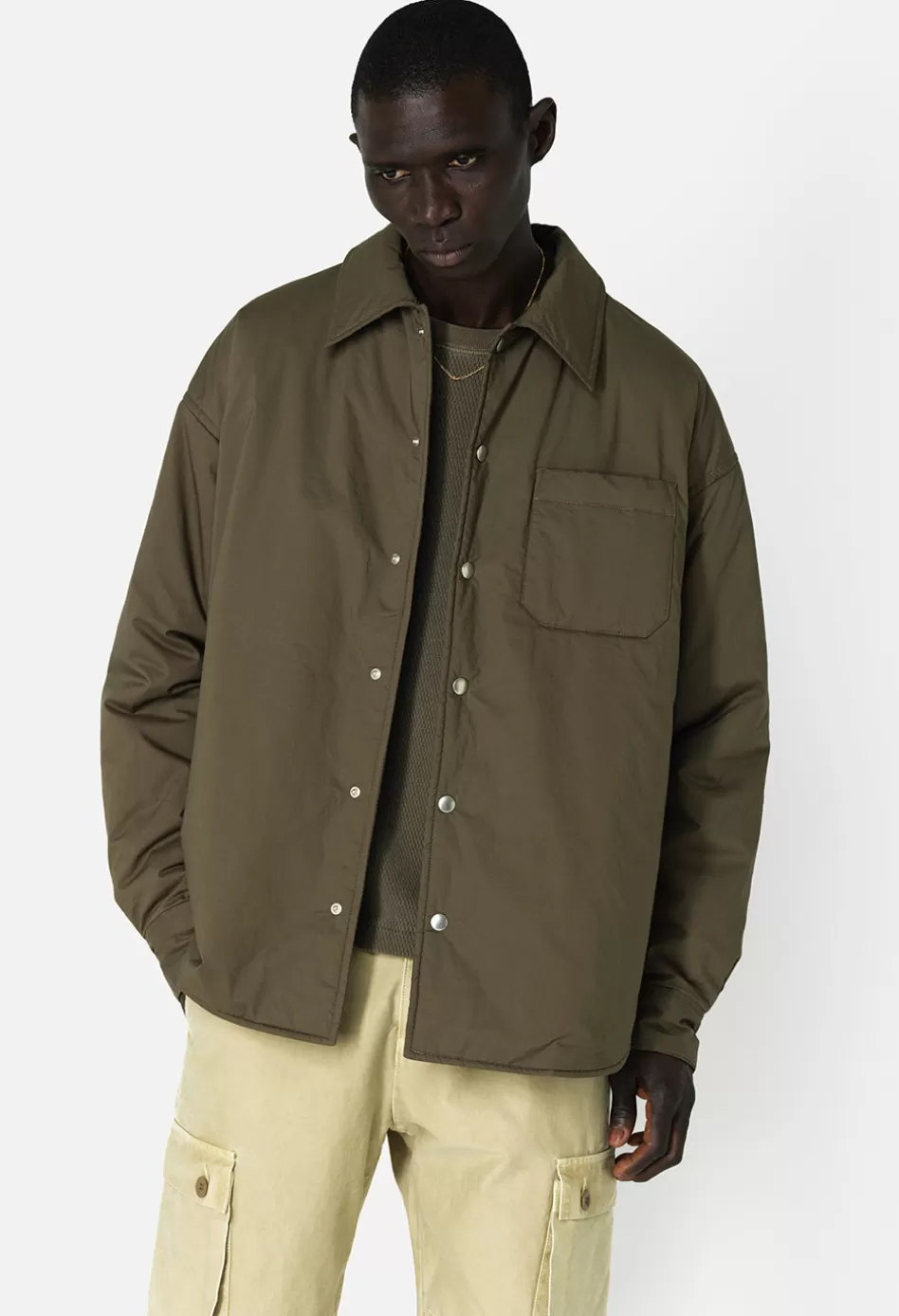 Discount JOHN ELLIOTT Scout Overshirt Oak