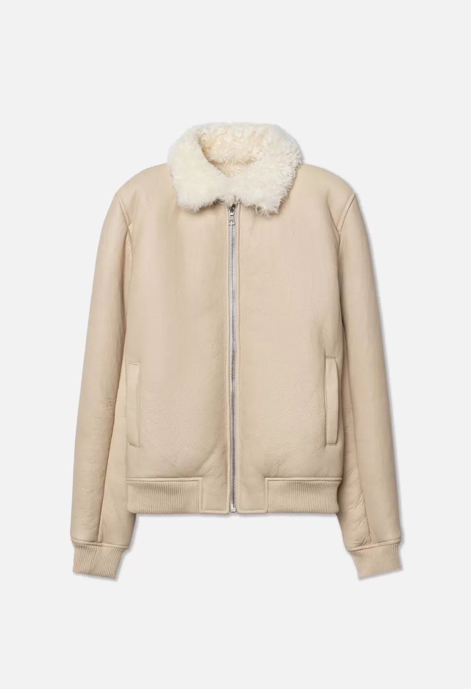 Online JOHN ELLIOTT Shearling Teddy Jacket/ EmailWe'll email you when this product becomes available. Natural
