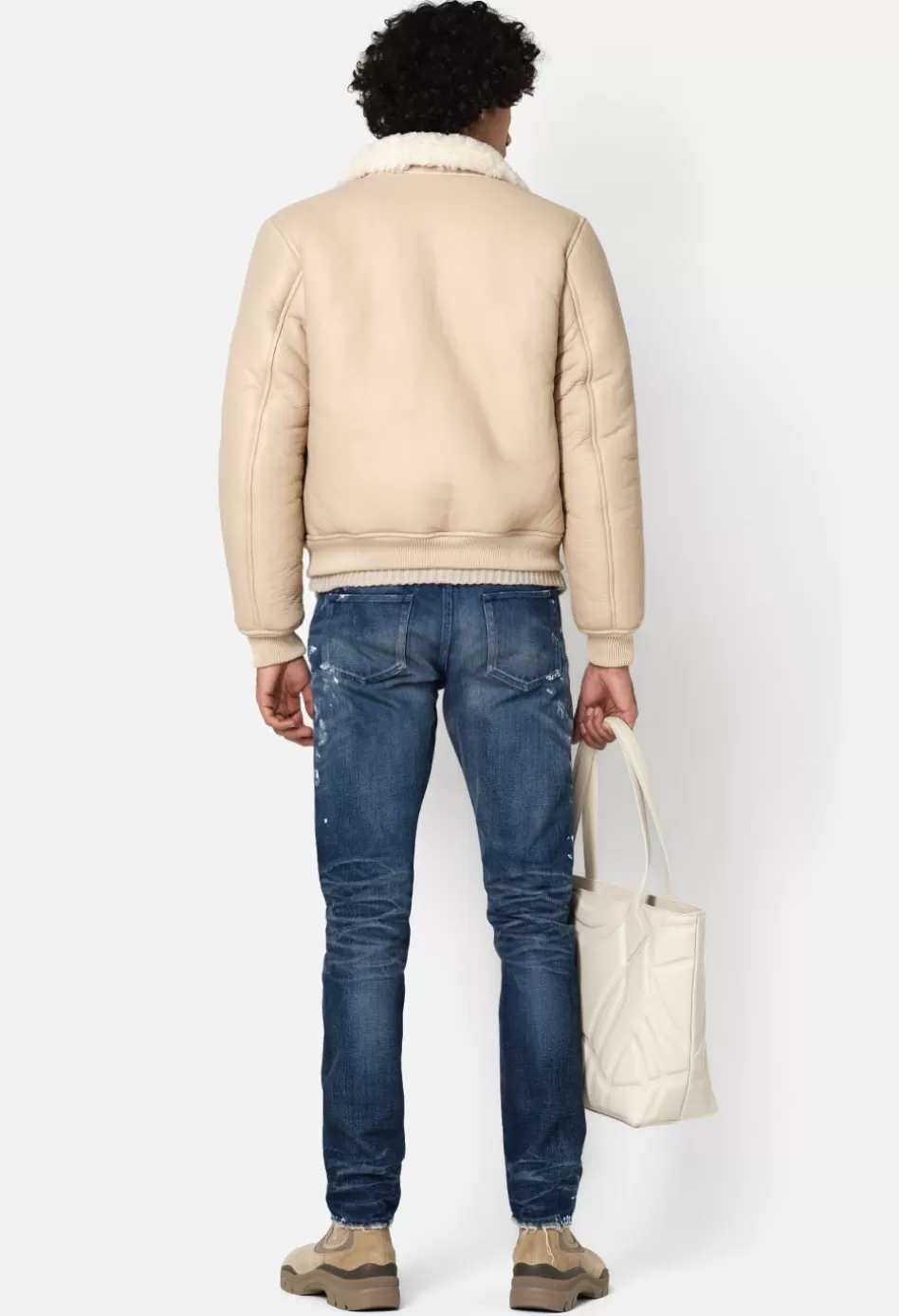 Online JOHN ELLIOTT Shearling Teddy Jacket/ EmailWe'll email you when this product becomes available. Natural