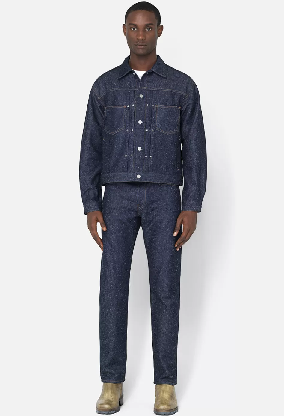 Store JOHN ELLIOTT Silk Noil Daze RawIndigo