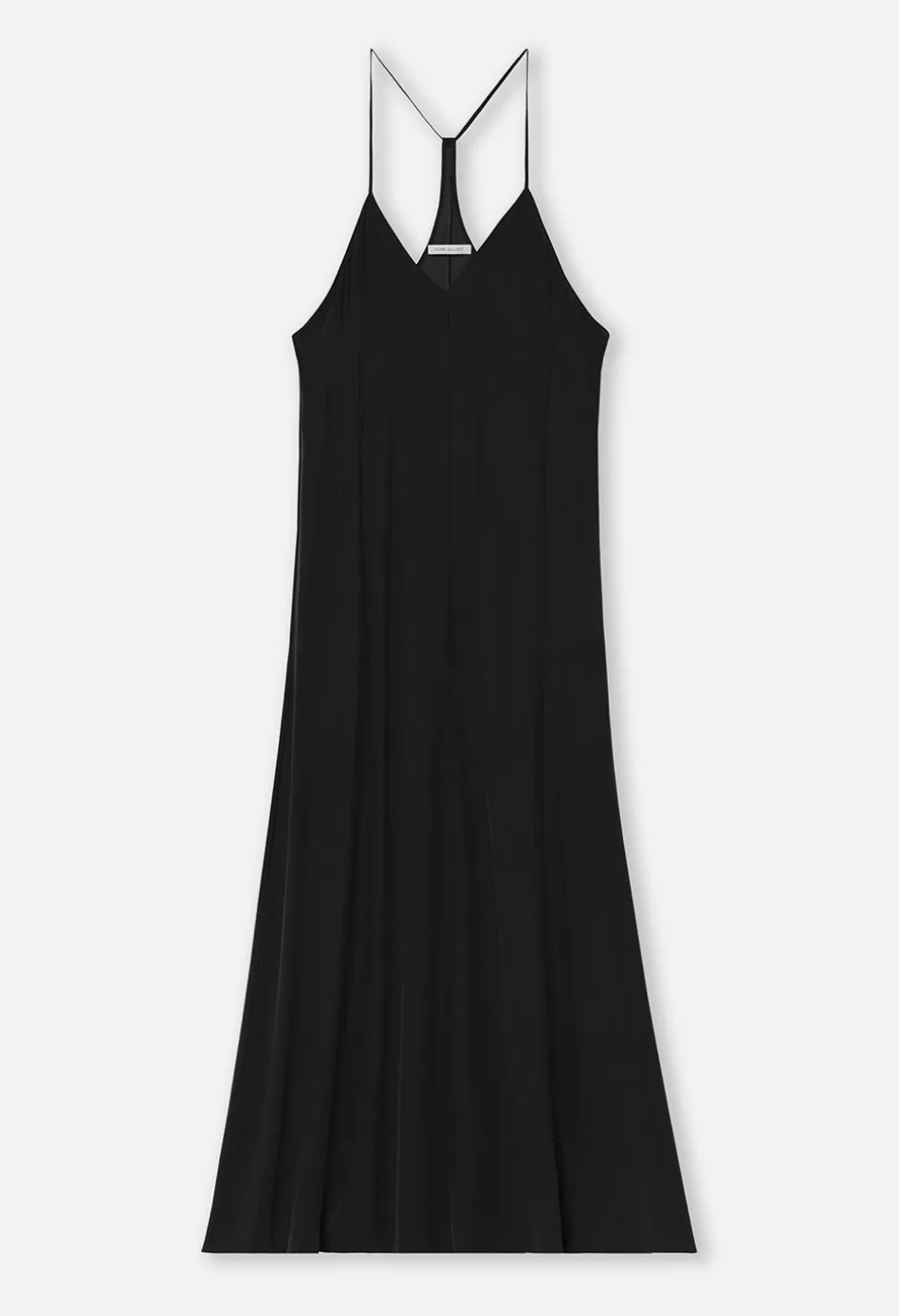 Outlet JOHN ELLIOTT Silk Racerback Midi Dress Black