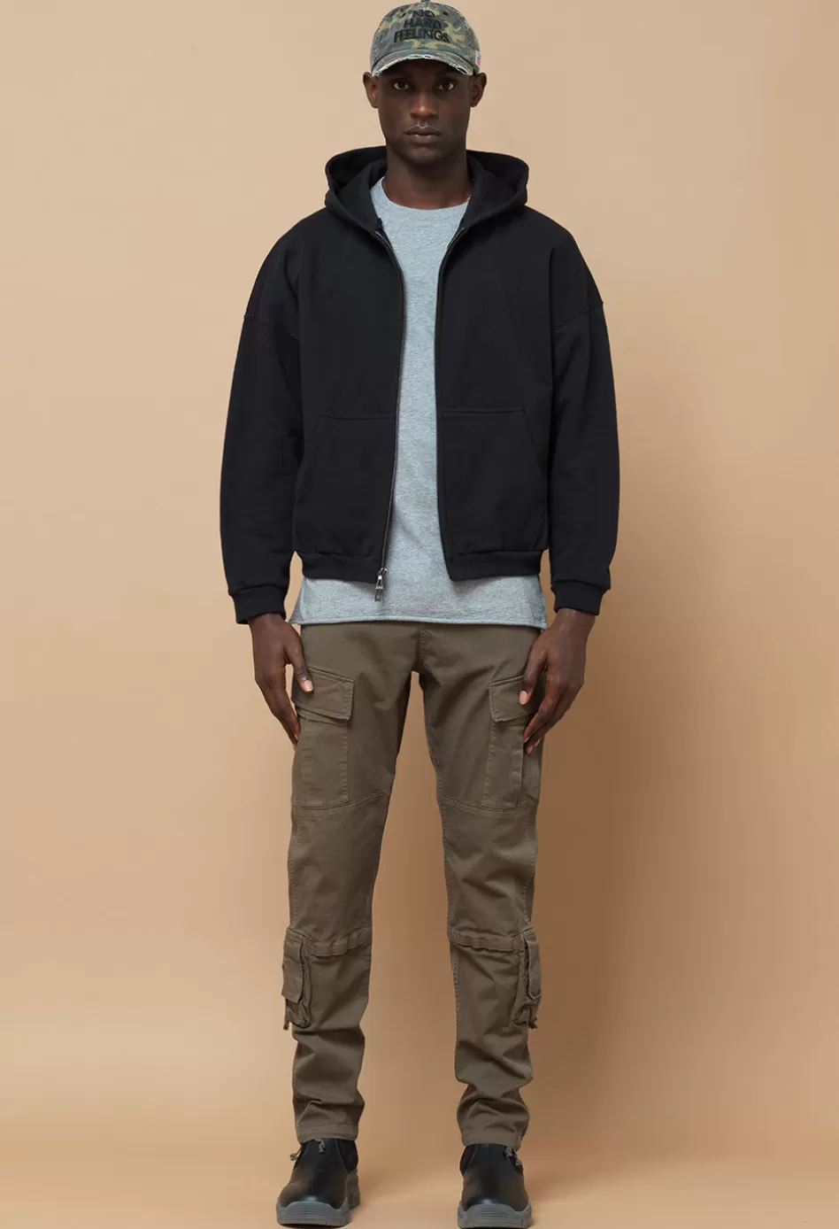 Online JOHN ELLIOTT Slim Tactical Cargo Brown