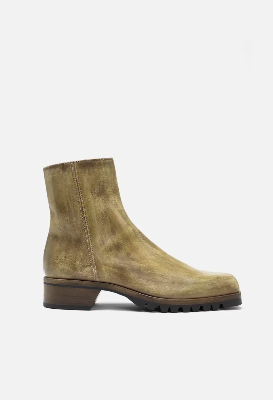 Outlet JOHN ELLIOTT Square Toe Boot Taupe