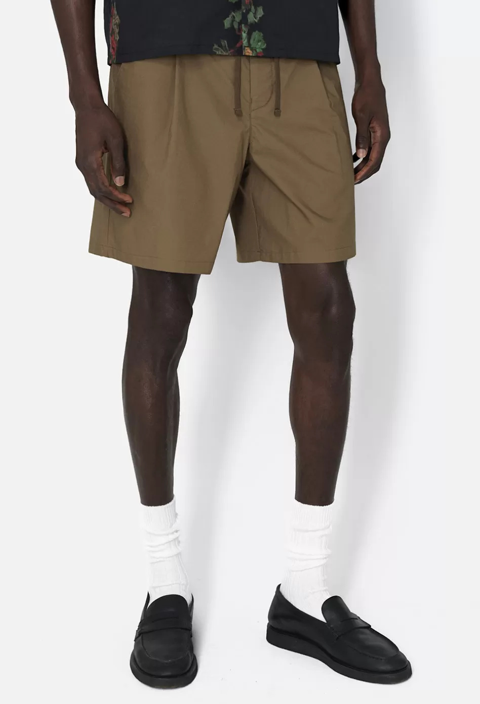 Shop JOHN ELLIOTT Studio Shorts Brown