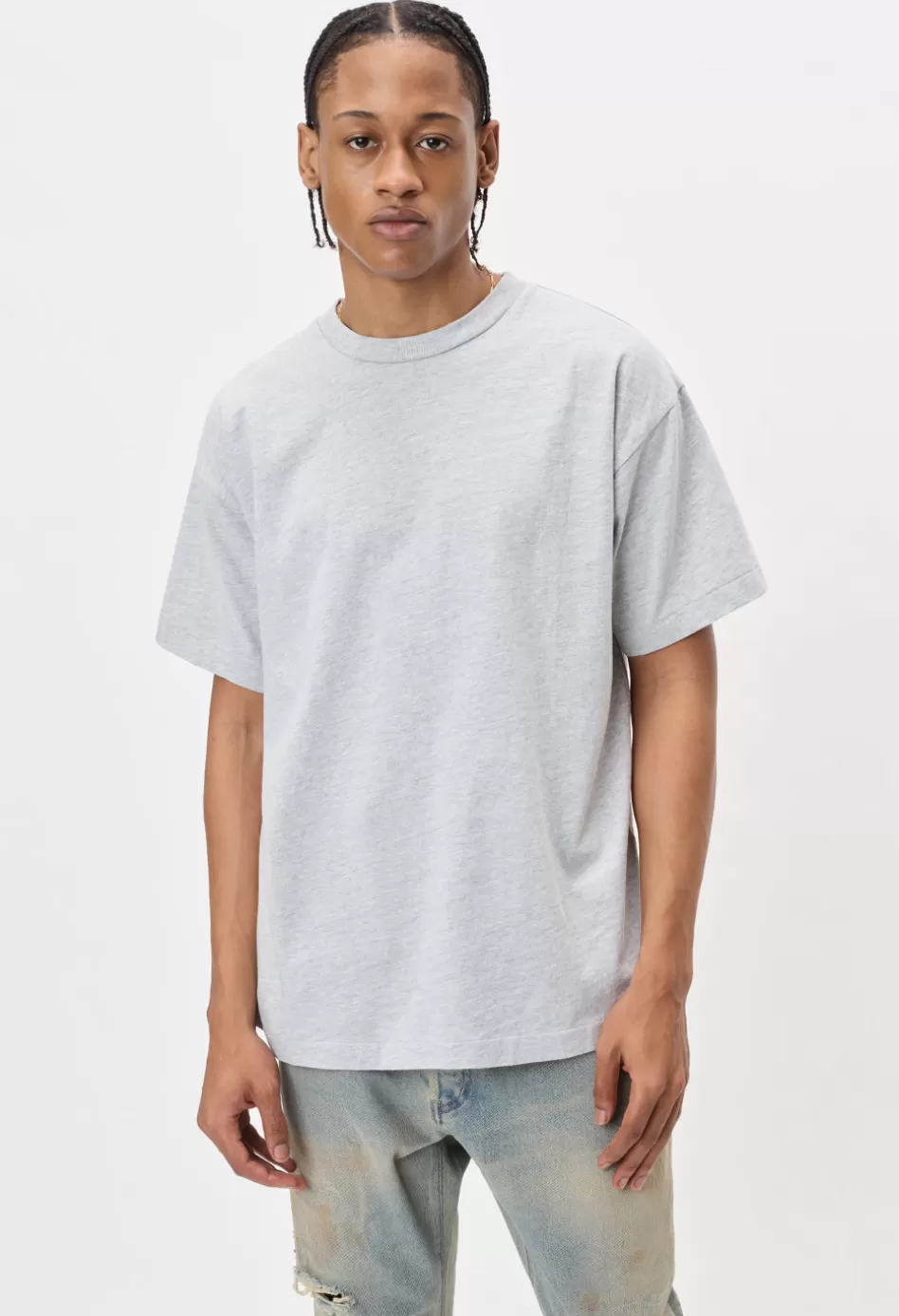 Best JOHN ELLIOTT University Tee OrganicGrey