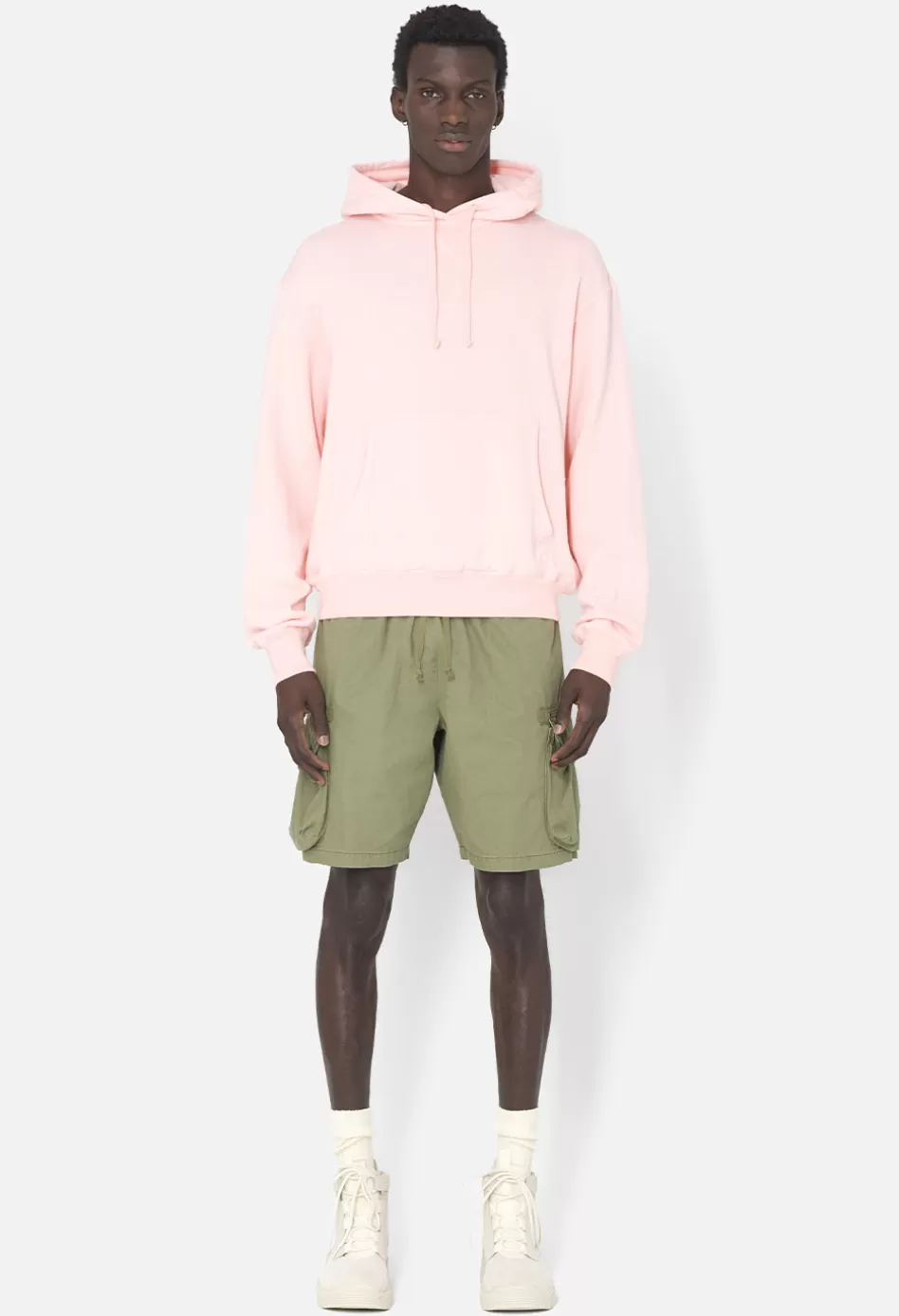 Best Sale JOHN ELLIOTT Vintage Fleece Hoodie Lotus