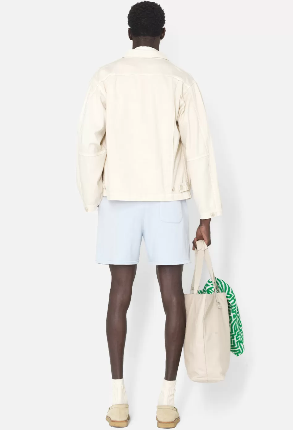 Best JOHN ELLIOTT Vintage Fleece Shorts Frost