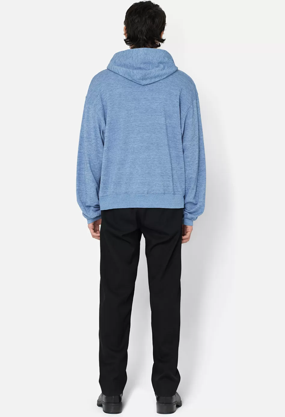 Clearance JOHN ELLIOTT Vintage Melange Full Zip Indigo